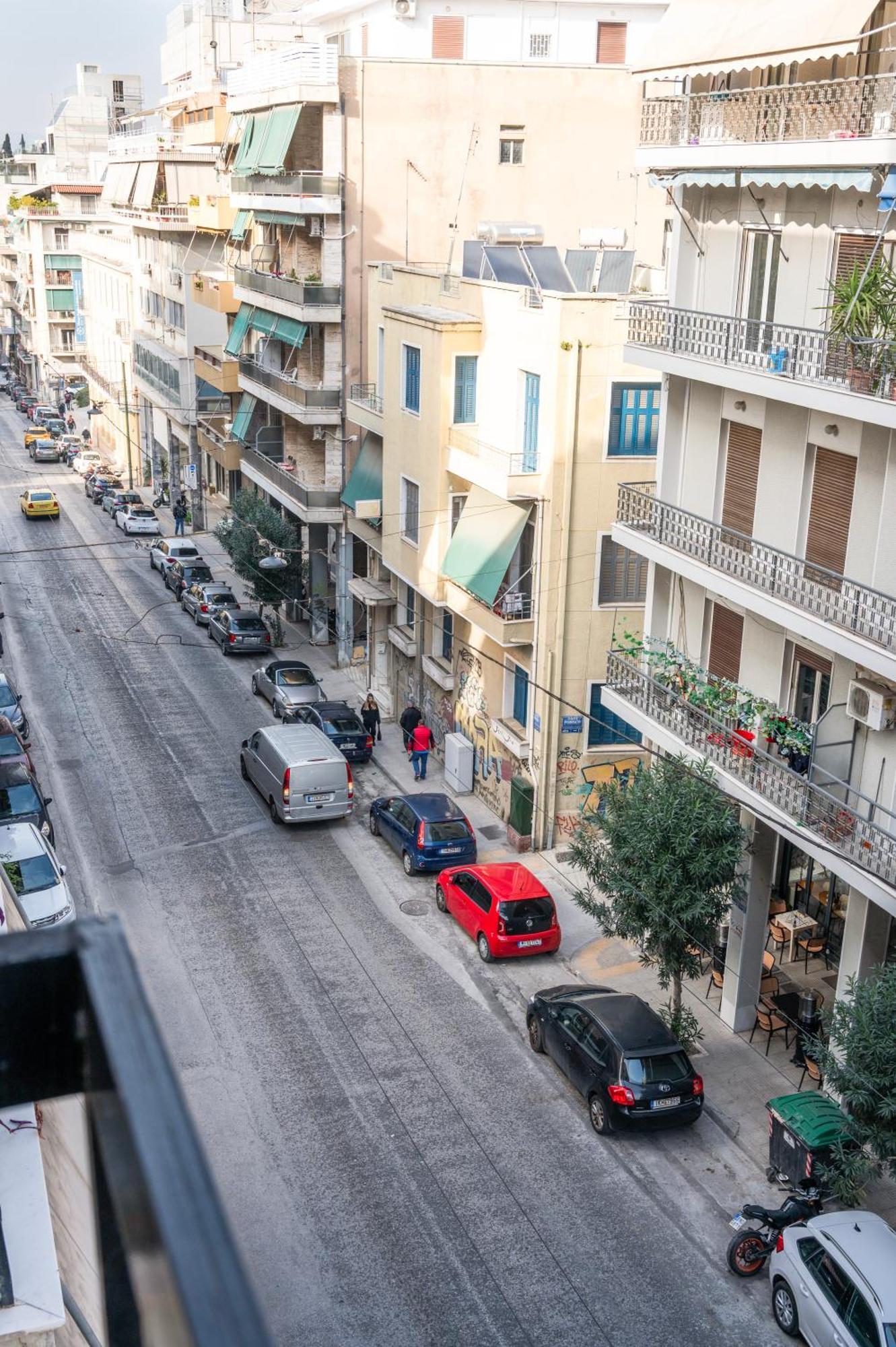 Luxury Studio In Athens City Center Exteriör bild