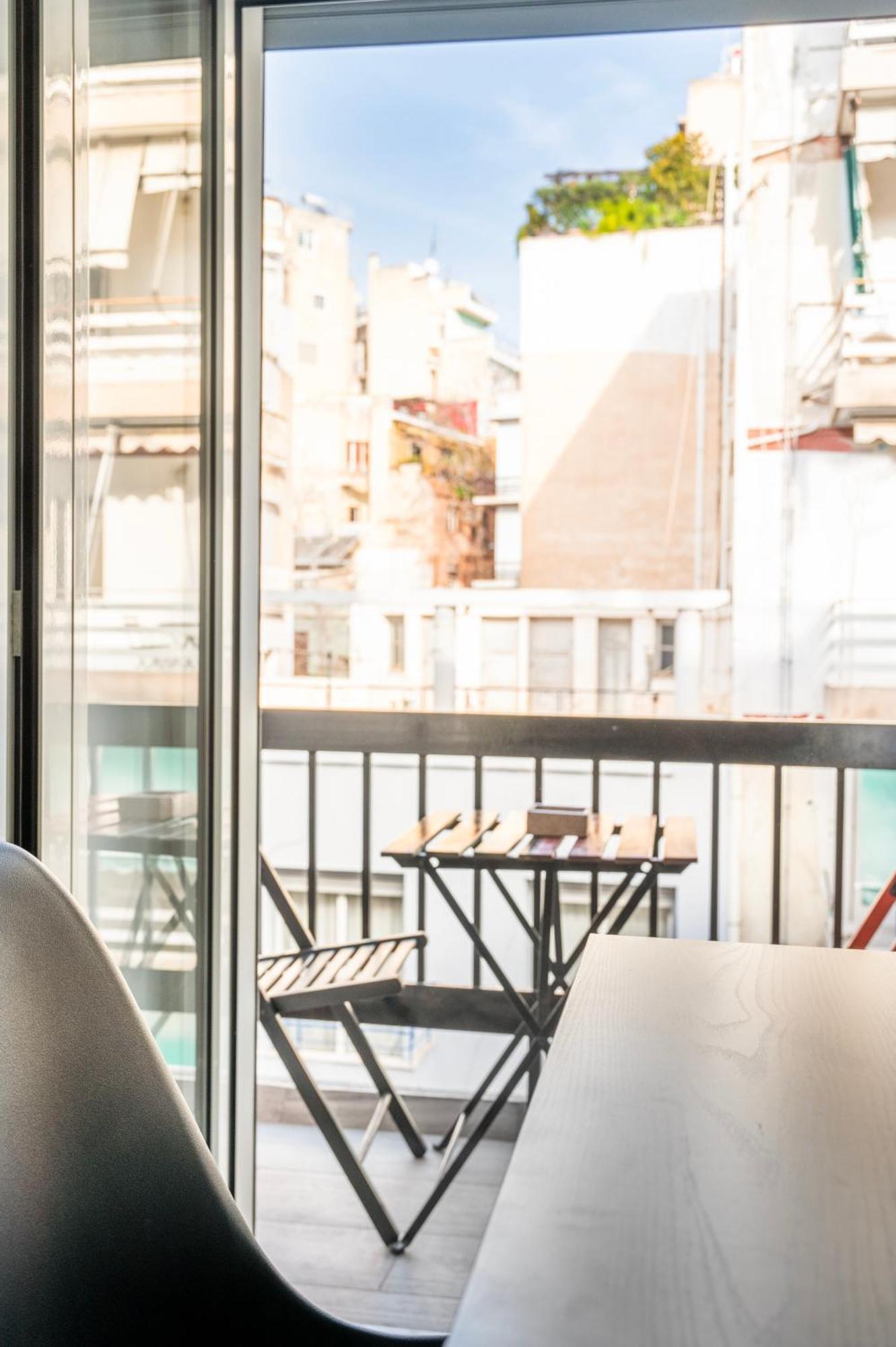 Luxury Studio In Athens City Center Exteriör bild
