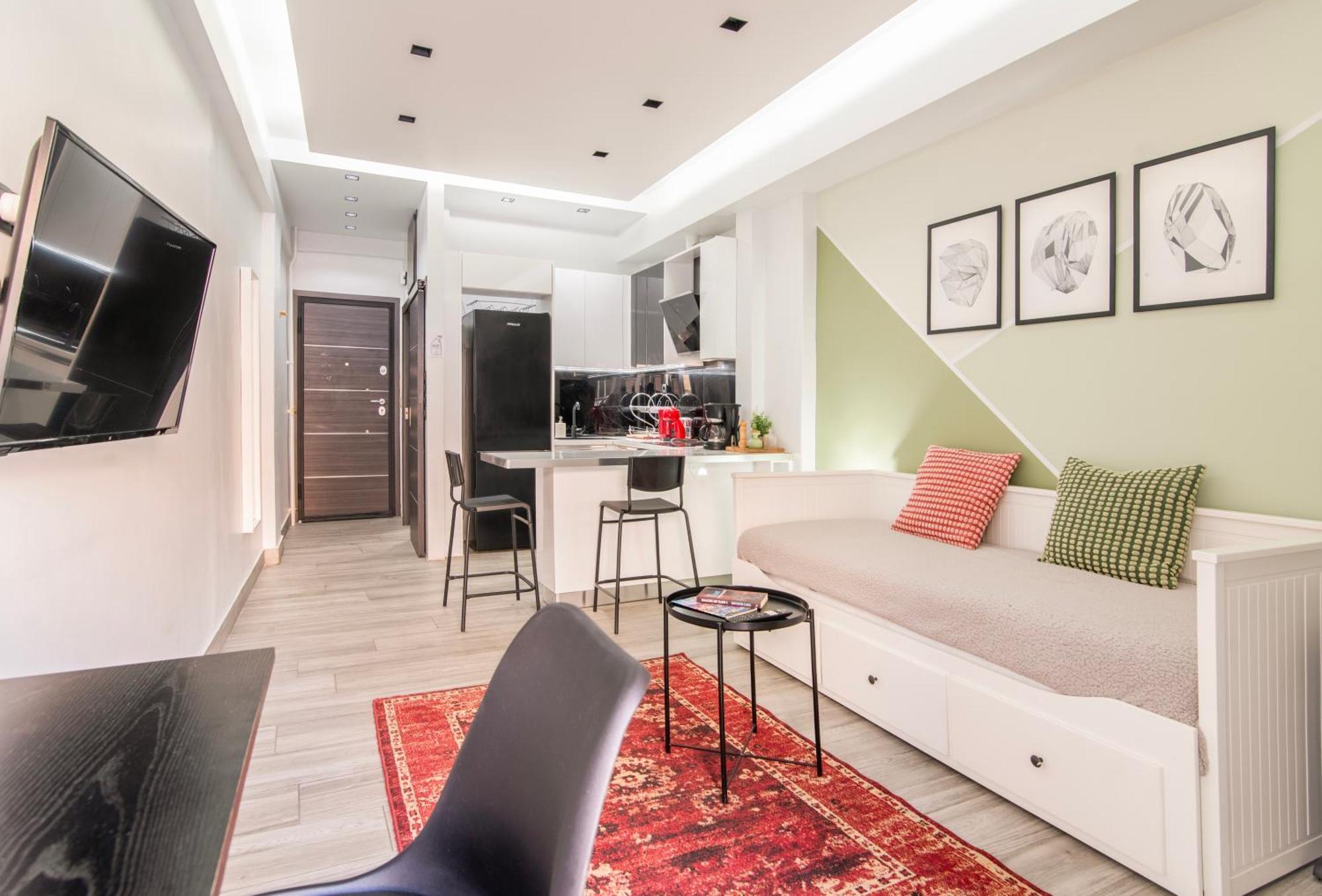 Luxury Studio In Athens City Center Exteriör bild