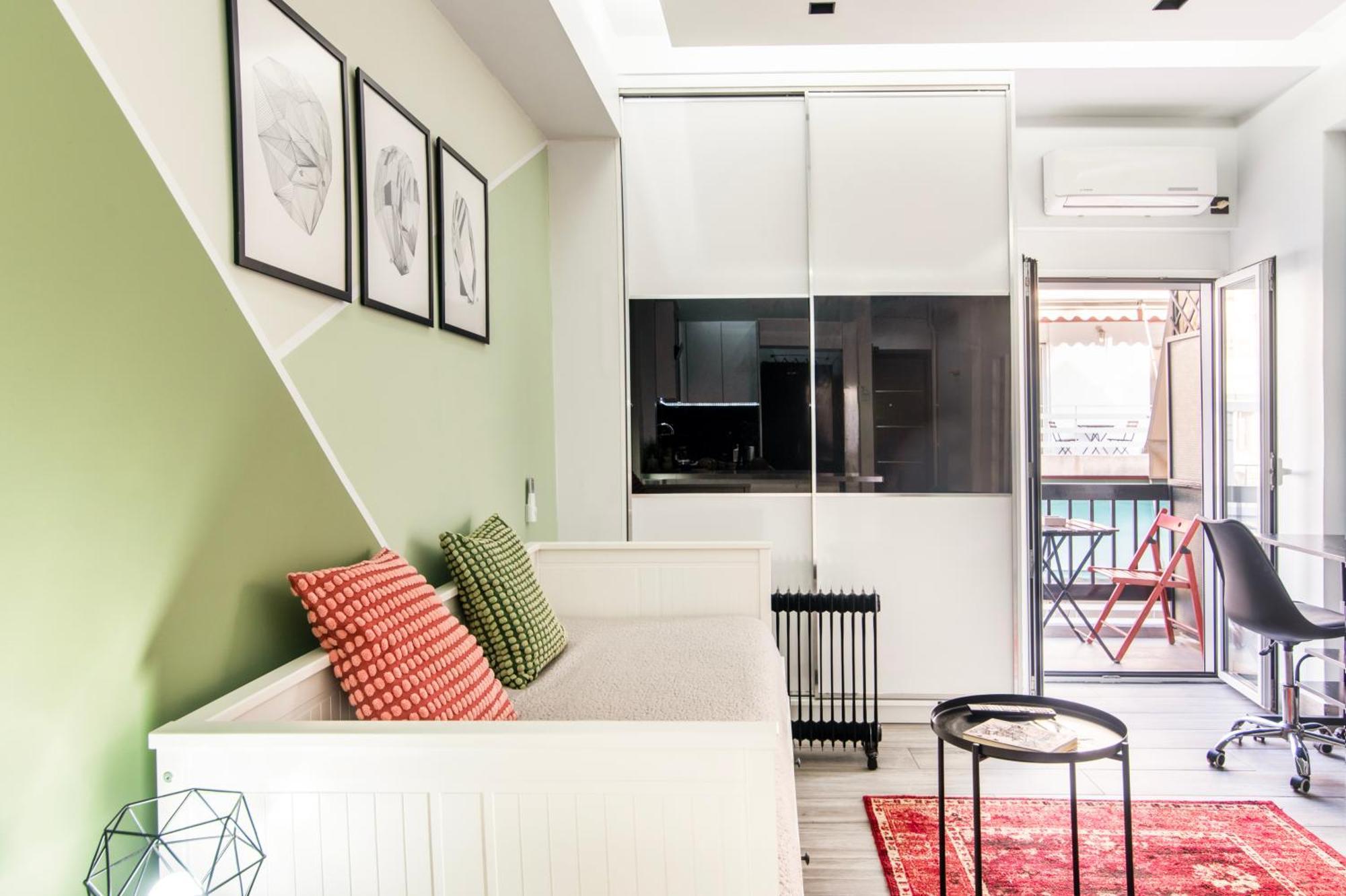 Luxury Studio In Athens City Center Exteriör bild
